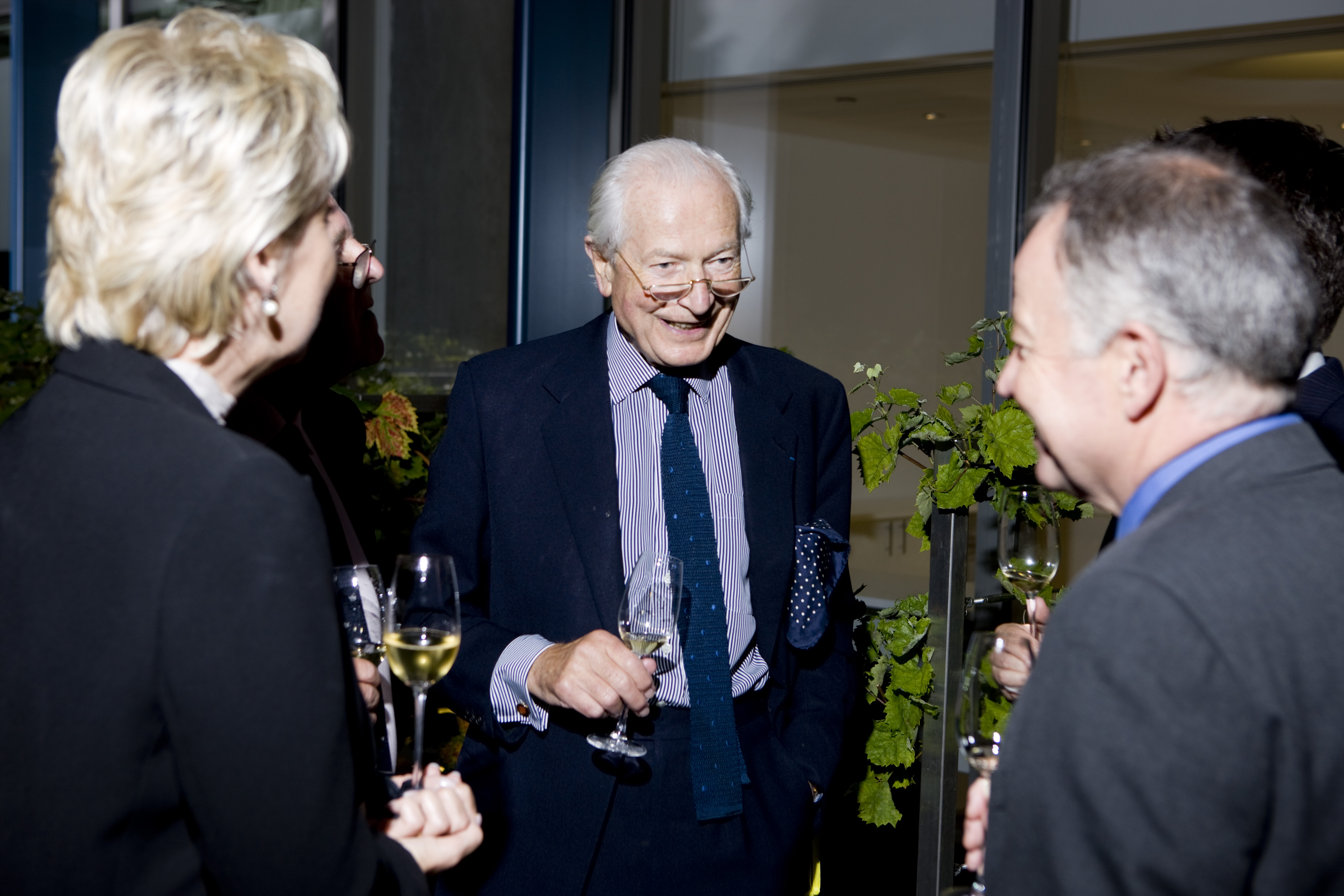 Michael Broadbent's 400th column dinner