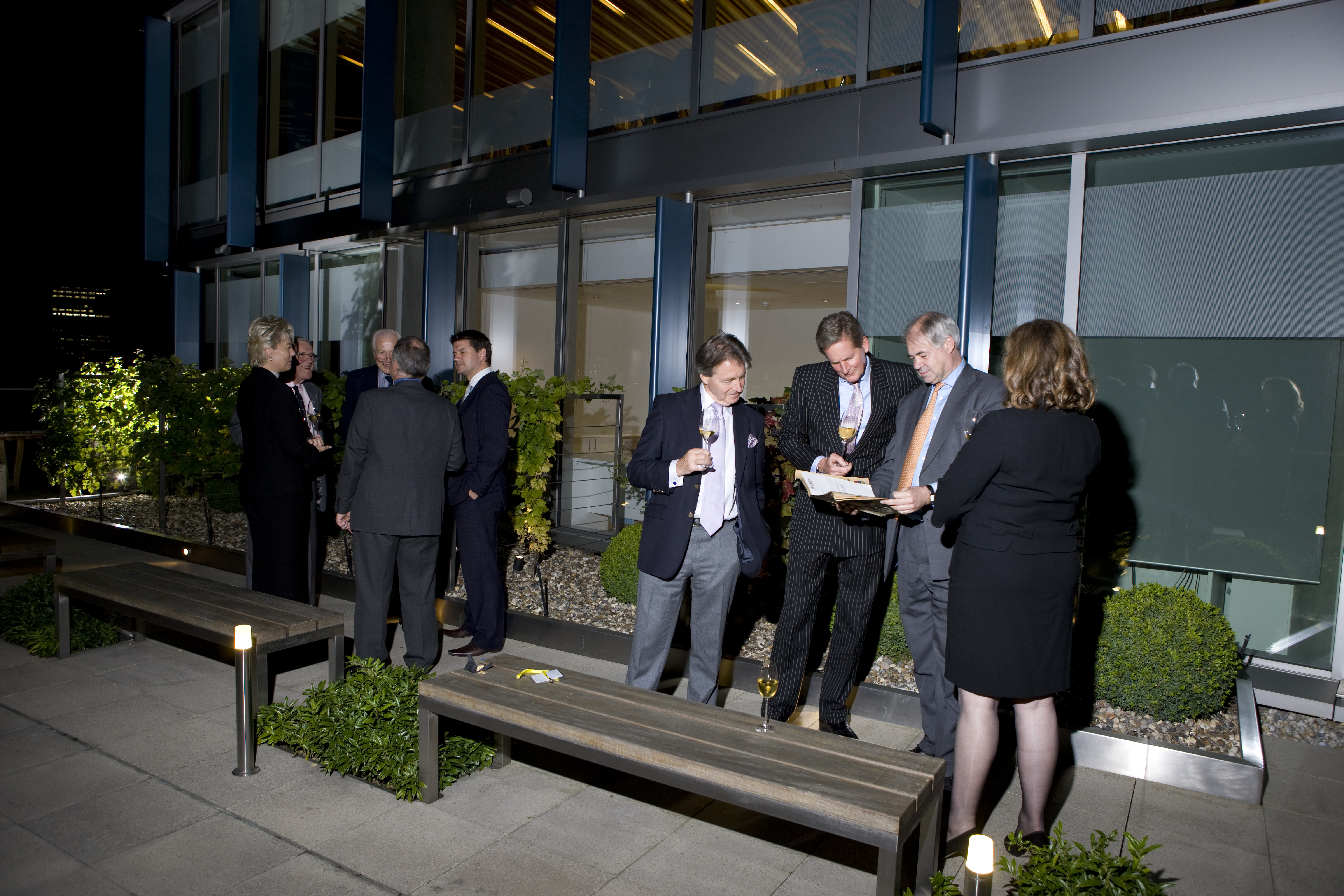 Michael Broadbent's 400th column dinner