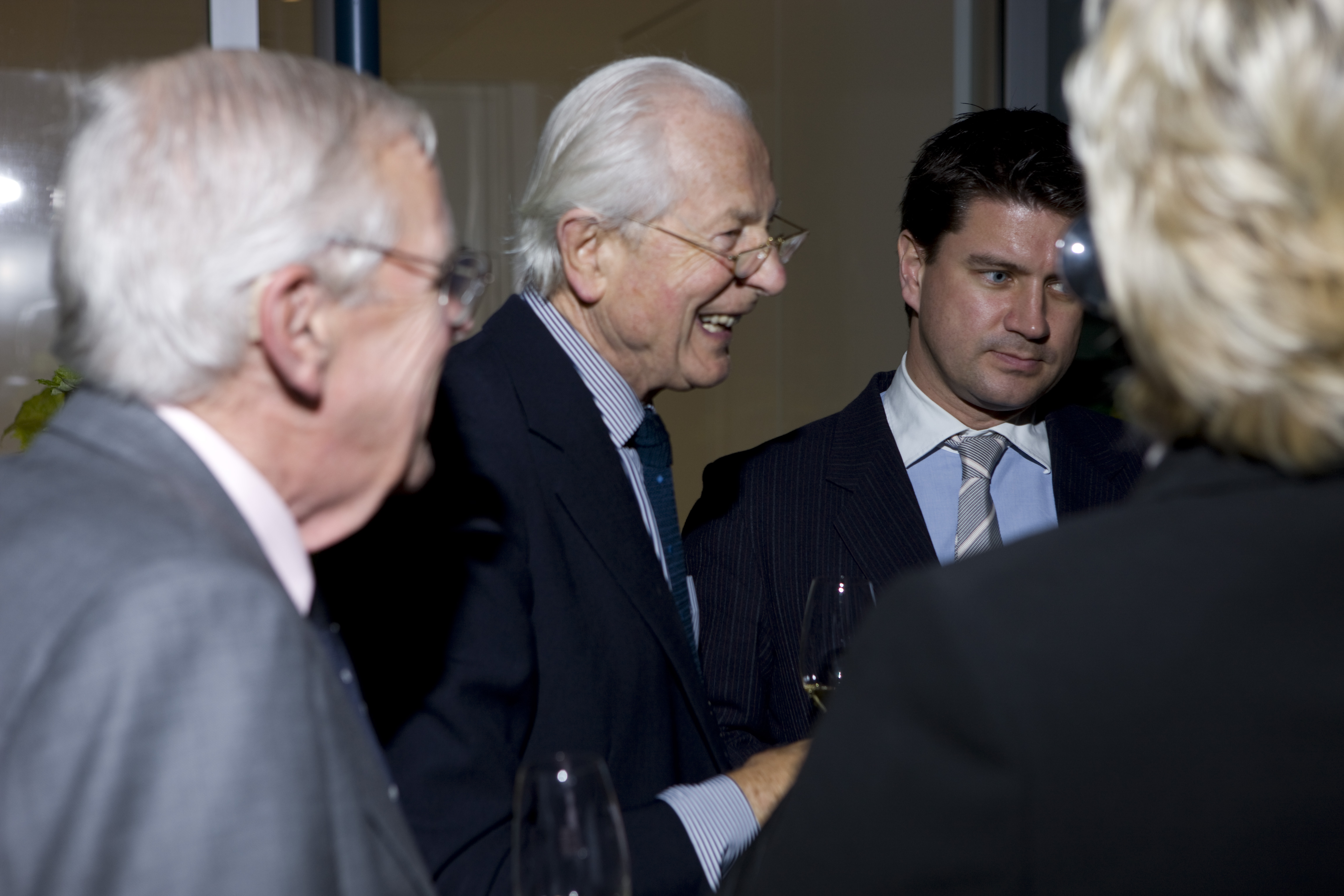 Michael Broadbent's 400th column dinner