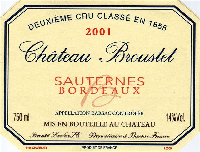 Chateau Broustet Chateau Broustet