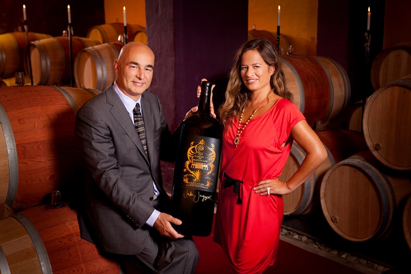 Jade Jagger and Bruno Borie Jade Jagger and Bruno Borie