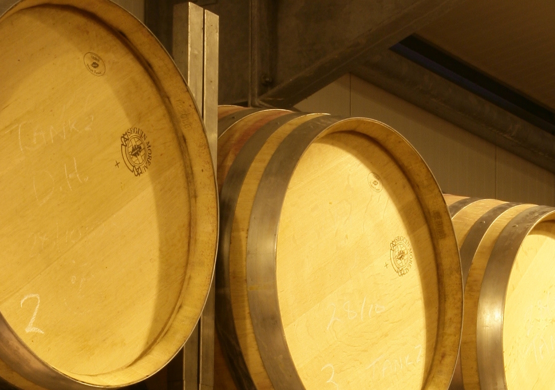 Bolney Wine Estate, Sussex ? barrels
