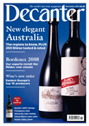 Decanter magazine November 2011