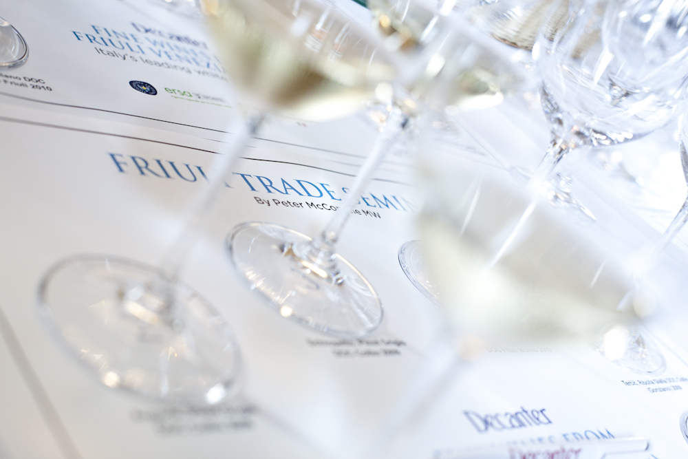 Decanter's Fruili Trade Tasting