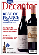 Decanter magazine December 2011 cover DecanterDecember 2011