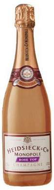 rose champagne, champagne, valentines