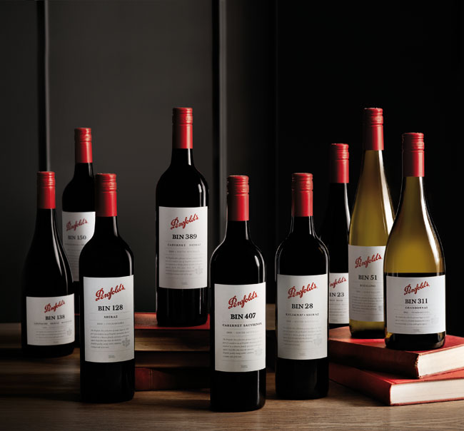 penfolds bins penfolds bins