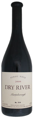 Dry River New Zealand Pinot Noir 2009, NZ 2009, pinot noir 2009,