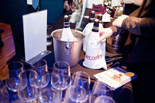 Decanter JP Morgan event