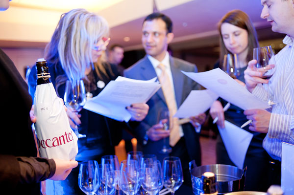 Decanter JP Morgan event