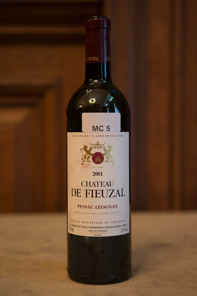 BFWE 2012 Pessac Leognan masterclass
