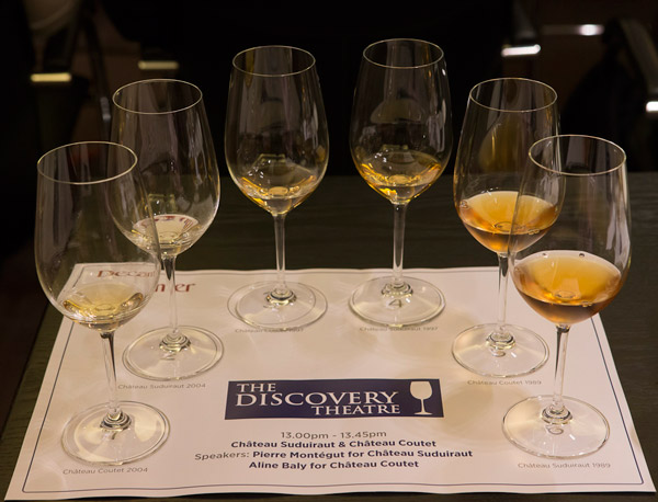 BFWE 2012 Chateau Coutet and Chateau Suduiraut