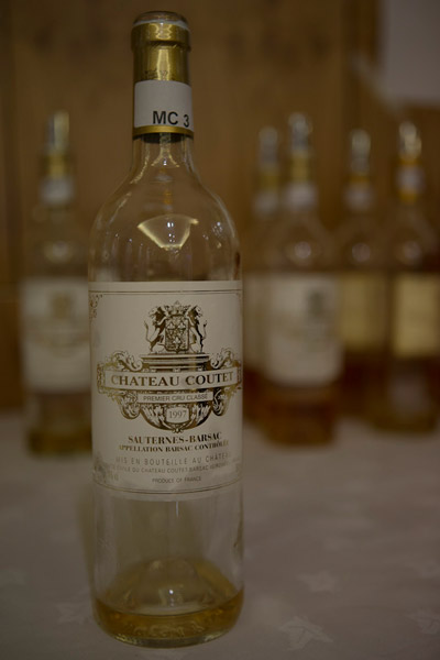 BFWE 2012 Chateau Coutet and Chateau Suduiraut