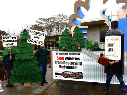 Artesa protest