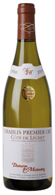 Chablis 2010, Dom Des Malandes Cote De Lechet