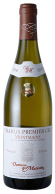 Chablis 2010, Dom Des Malandes Montmains