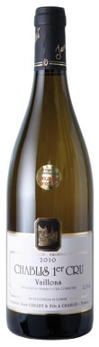 Chablis 2010, Dom Jean Collet & Fils Vaillons
