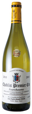 Chablis 2010, Don J Pail & Benoit Droin Fourchaume 