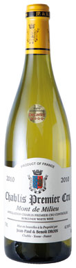 Chablis 2010, Dom J Paul & Benoit Droin Mont De Milieu