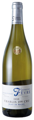 Chablis 2010, Dom Natthalie & Gilles Fevre Mont De Milieu