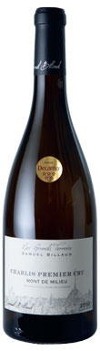 Chablis 2010, Samuel Billaud Mont De Milieu