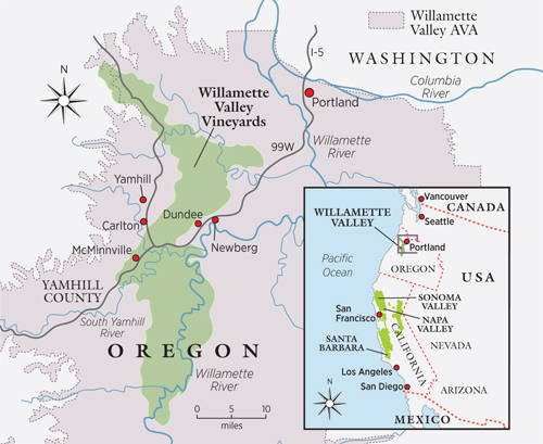 travel, Oregon big map