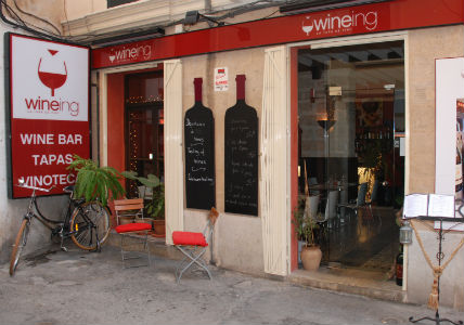 wineing la tapa del vino