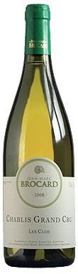 Domaine Jean Marc Brocard, Grand Cru Chablis 2008, chablis, chablis 2008, 