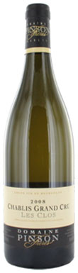 Domaine Pinson, Grand Cru Chablis 2008, chablis, chablis 2008, 