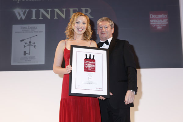 The Wine Panty win Specialist Wine Merchant of the Year