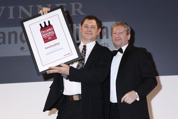 hangingditch wine merchants win Regional Wine Merchant of the Year