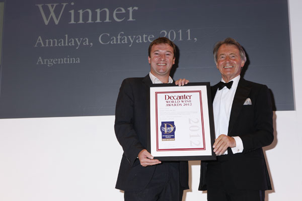 Amalaya wins a DWWA International Trophy