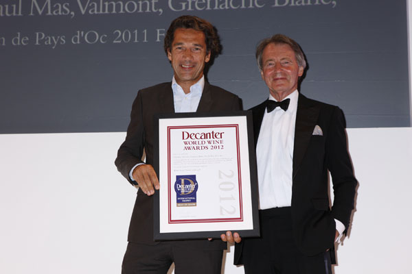 Paul Mas wins a DWWA International Trophy