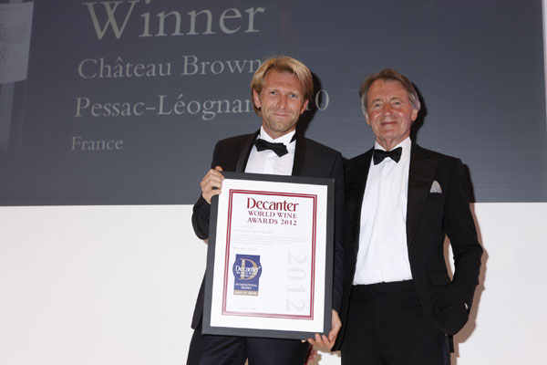 Chateau Brown wins a DWWA International Trophy