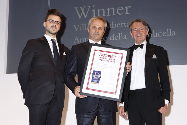Villa Annaberta wins a DWWA International Trophy