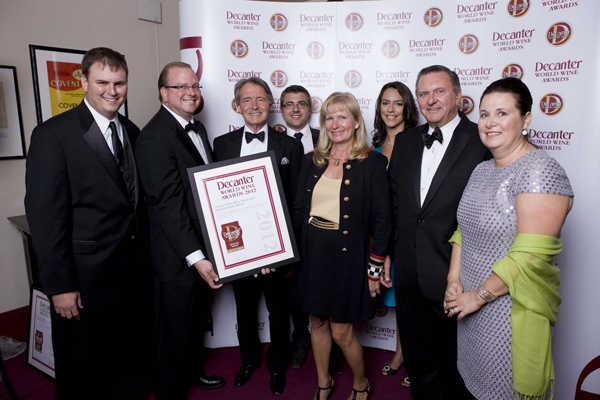 DWWA 2012 Regional Trophy winners