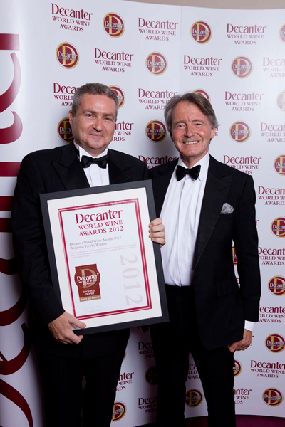 DWWA 2012 Regional Trophy winners