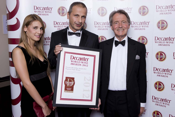 DWWA 2012 Regional Trophy winners