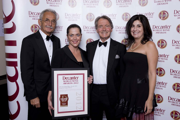 DWWA 2012 Regional Trophy winners