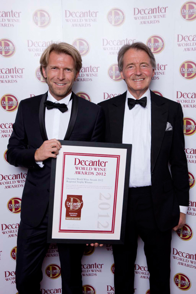 DWWA 2012 Regional Trophy winners