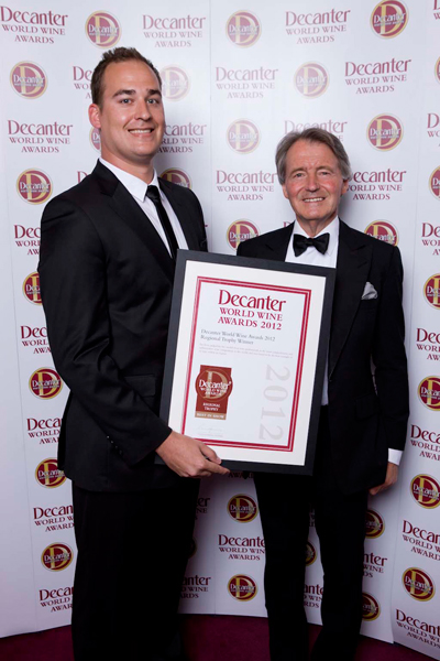 DWWA 2012 Regional Trophy winners