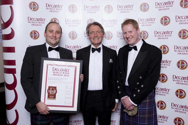 DWWA 2012 Regional Trophy winners