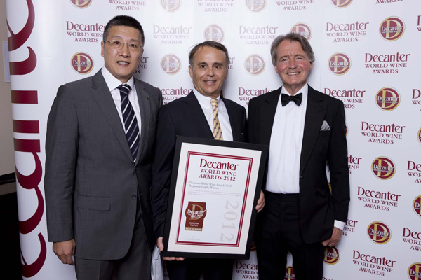 DWWA 2012 Regional Trophy winners