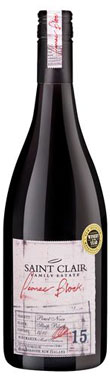 new zealand pinot noir 2010, Saint Clair 15
