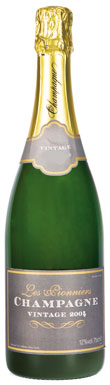 weekday wines, Les Pionniers Champagne 2004