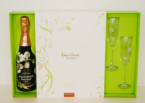 Belle Epoque champagne gift set christmas gift guide 