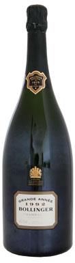 Vintage champagne, champagne, Bollinger Grande Ann&eacute;e 1992