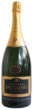Vintage champagne, champagne, Jacquart Brut Mosaique Millesime 1992
