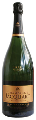 Vintage champagne, champagne, Jacquart Brut Oenotheque 1992