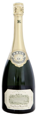 Vintage champagne, champagne, Krug Clos du Mesnil 1992